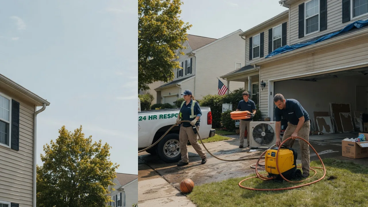 Emergency Water Damage Restoration in Tiverton, RI near me